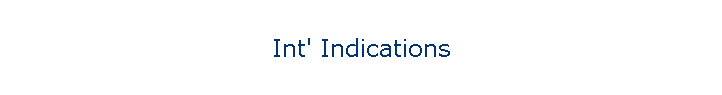 Int' Indications